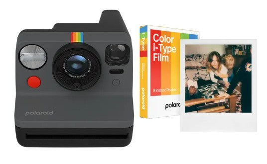 Polaroid Now Generation 3 i-Type Instant Camera Starter Set (Black)