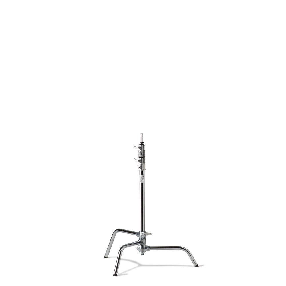 Kupo Master C-Stand with 20" Riser and Sliding Leg Kit (Silver, 6.5')