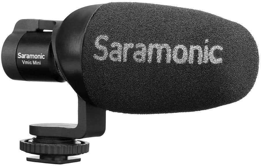 Saramonic Vmic Mini Ultracompact Camera-Mount Shotgun Microphone