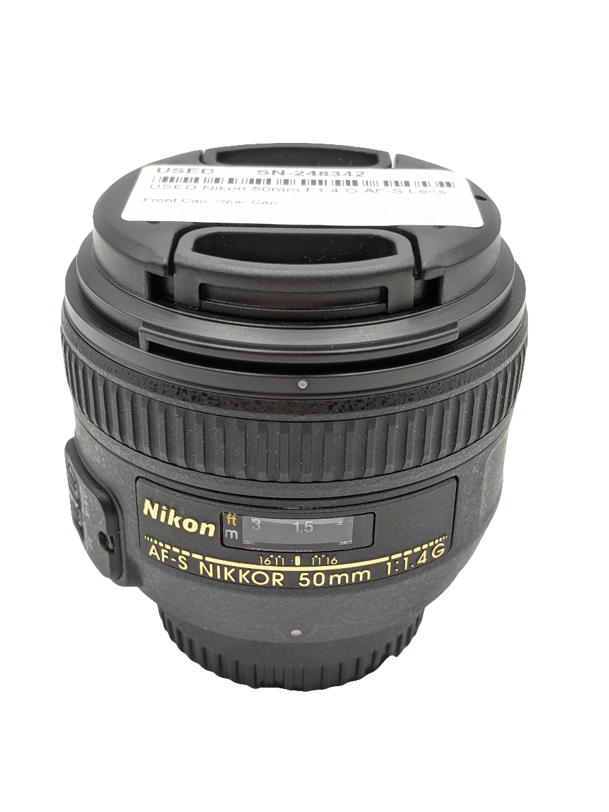 USED Nikon 50mm F1.4 G AF-S Lens