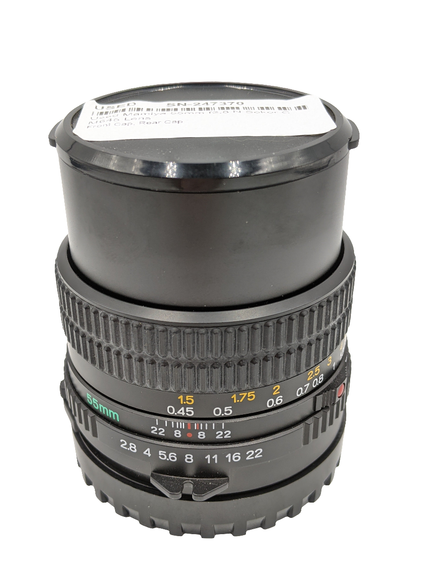 Used Mamiya 55mm f2.8 N Sekor C M645 Lens