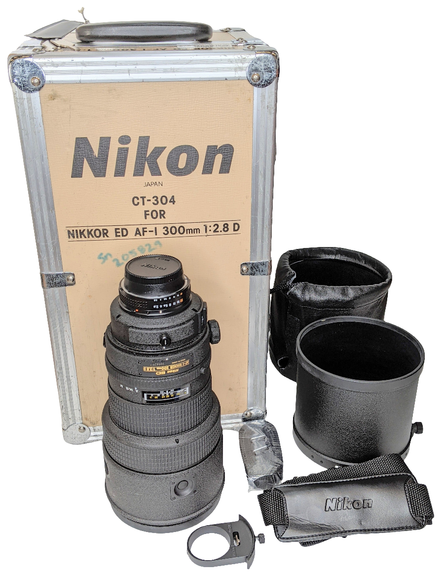 Used Nikon 300mm f2.8 D ED AF-I Lens