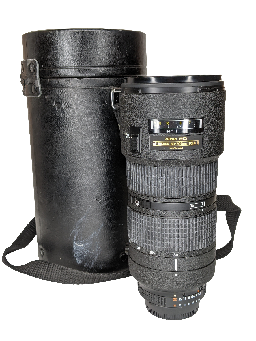 Used Nikon 80-200mm f2.8 AF D Lens