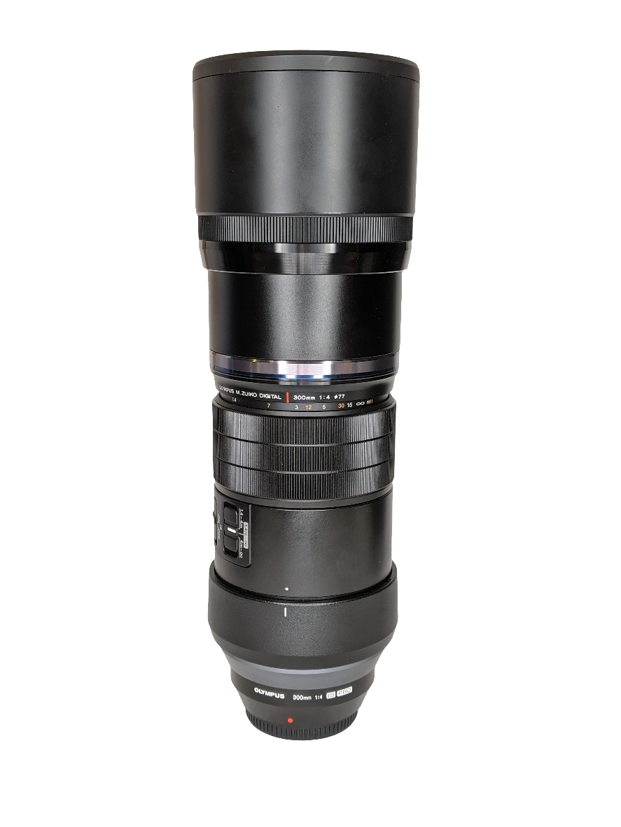USED Olympus 300mm F4.0 Pro ED M.Zuiko Digital Lens for Micro Four Thirds (Black)