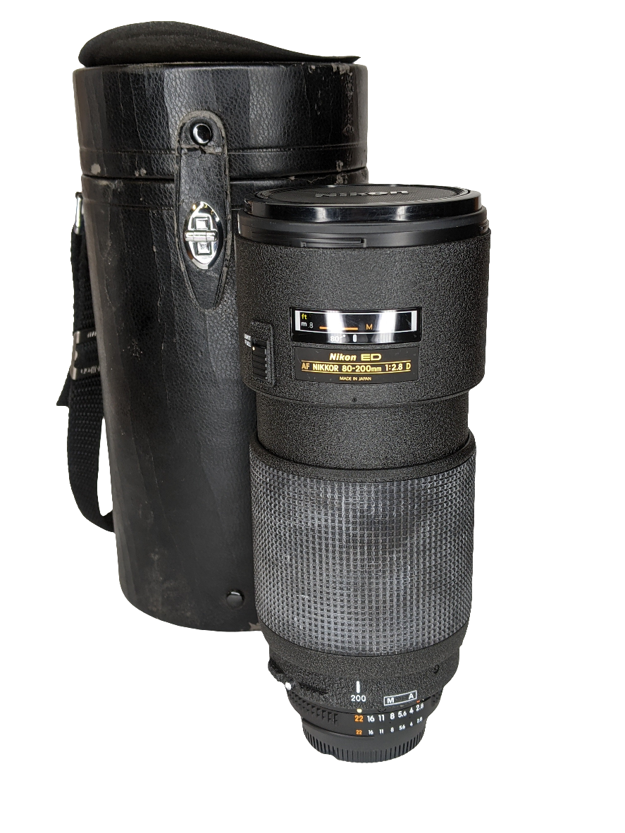 Used Nikon 80-200mm f2.8 AF D Push-Pull Lens