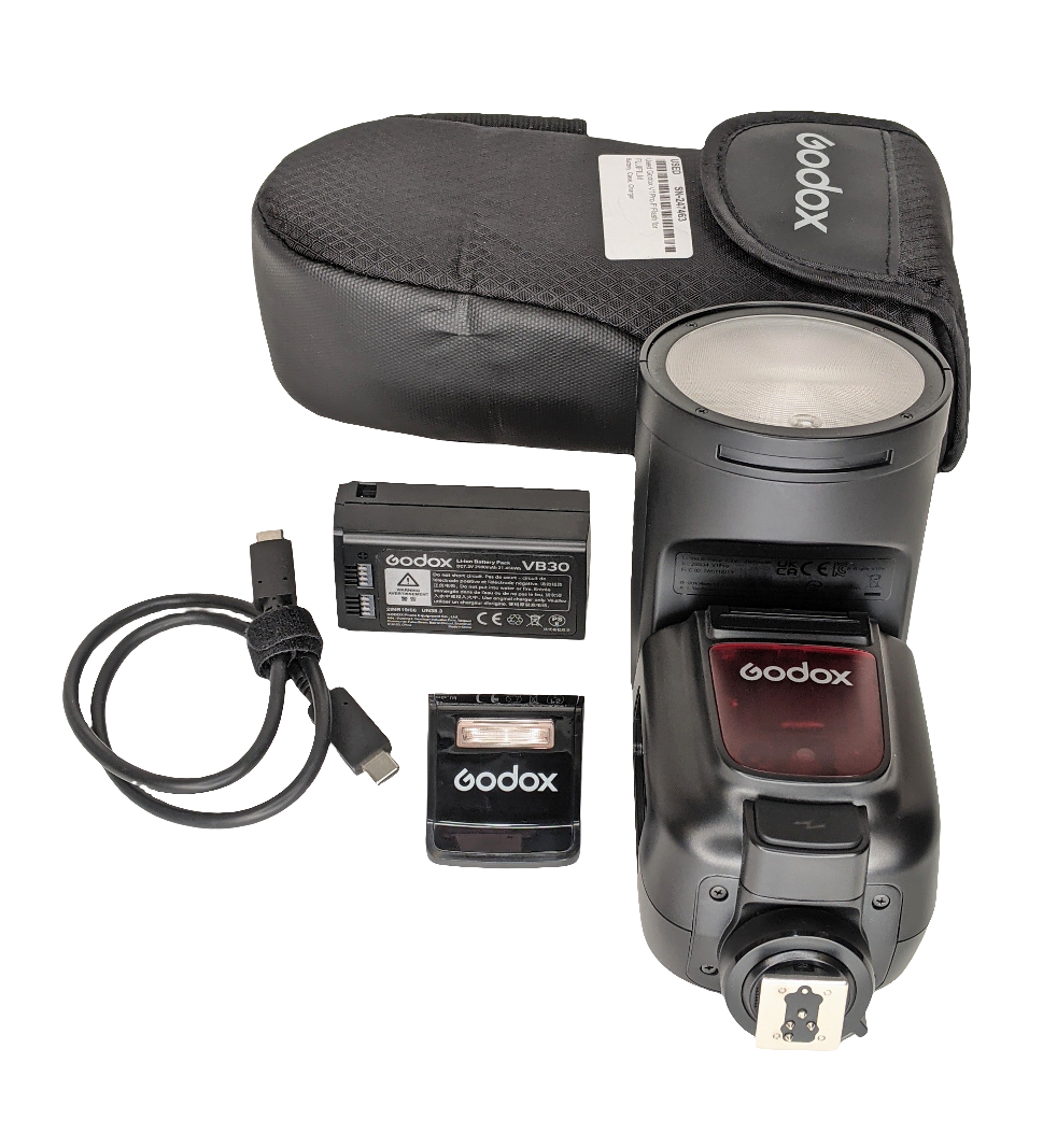 Used Godox V1Pro F Flash for FUJIFILM