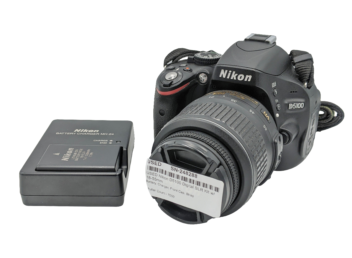 USED Nikon D5100 Digital SLR Kit w/ 18-55mm