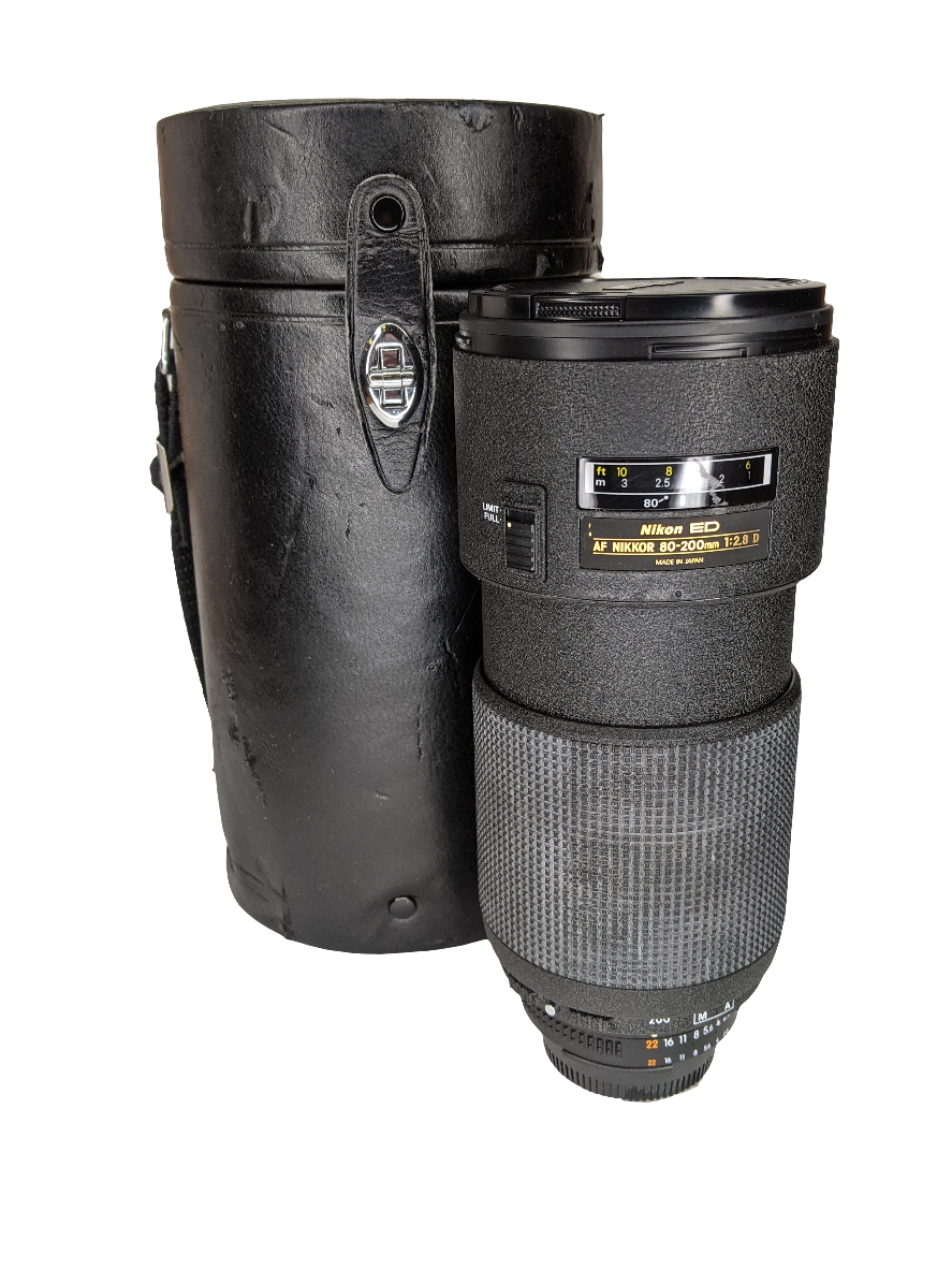 Used Nikon 80-200mm f2.8 AF D Push-Pull Lens