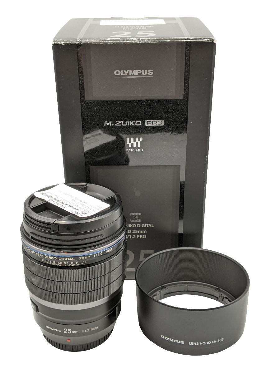 USED Olympus 25mm F1.2 PRO Lens for M/43 Four Thirds