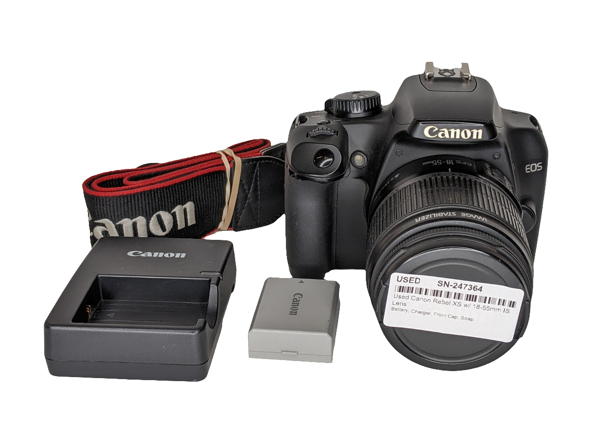 Used Canon Rebel XS w/ 18-55mm IS Lens