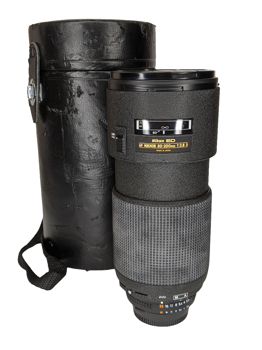 Used Nikon 80-200mm f2.8 AF D Push-Pull Lens