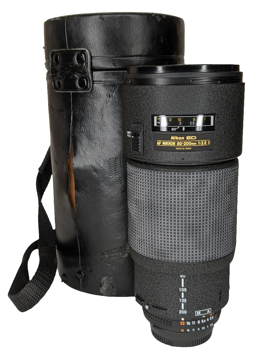 Used Nikon 80-200mm f2.8 AF D Push-Pull Lens