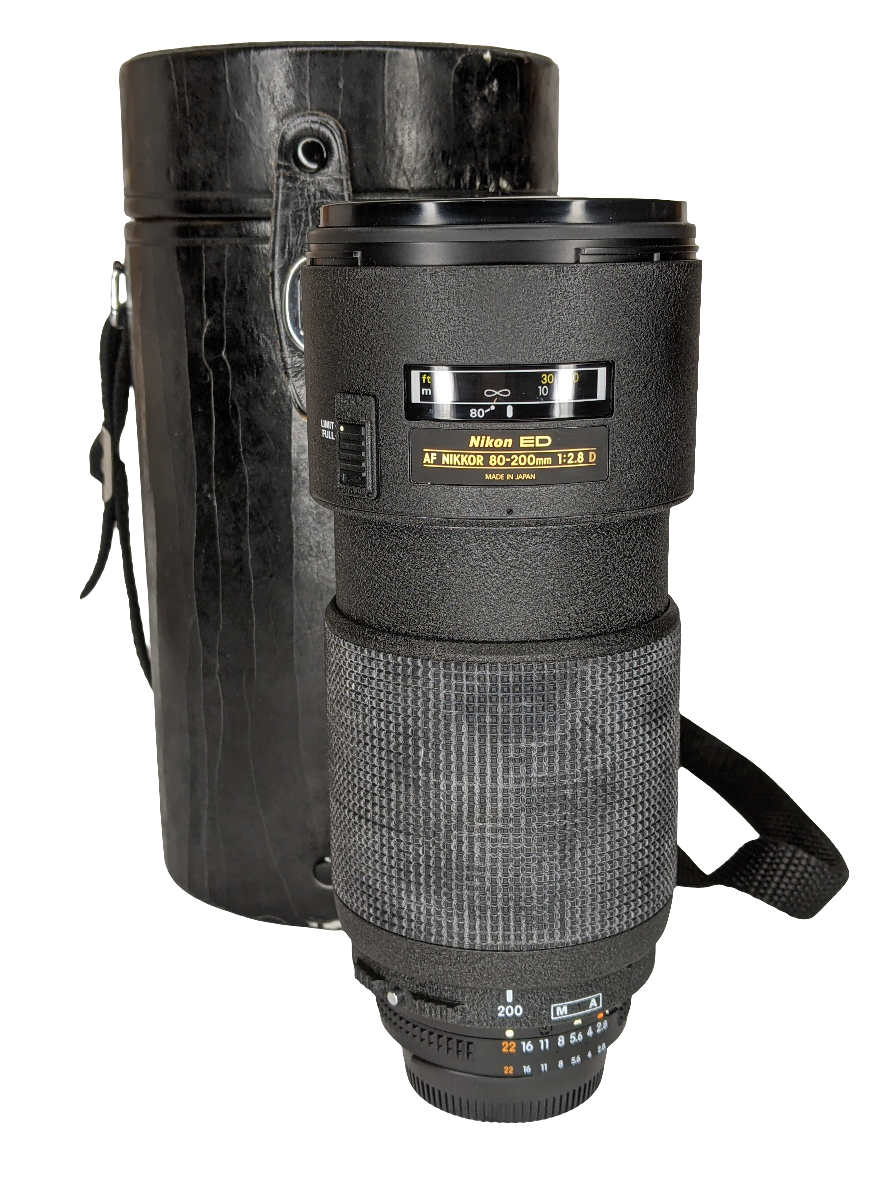 Used Nikon 80-200mm f2.8 AF D Push-Pull Lens