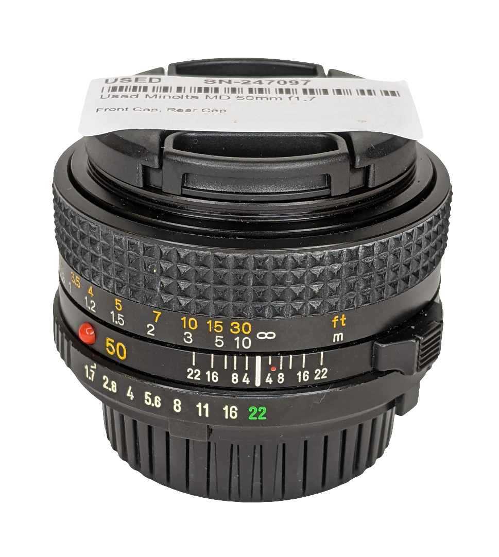 Used Minolta MD 50mm f1.7
