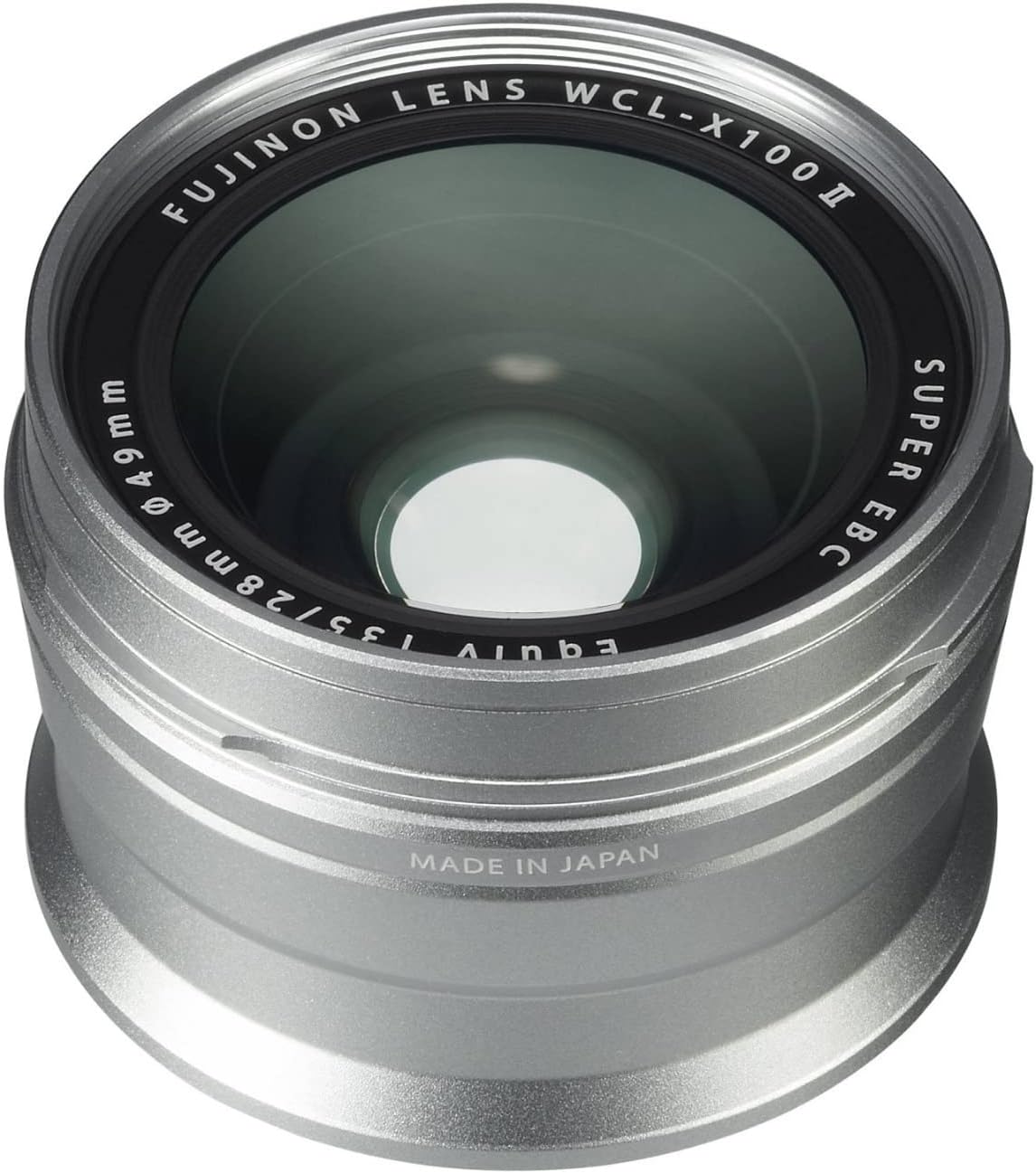 Fujifilm X100F Wide Conversion Lens WCL-X100 II (Silver)