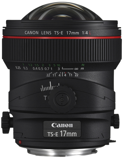 Canon 17mm TS-E F4 L Tilt-Shift Lens