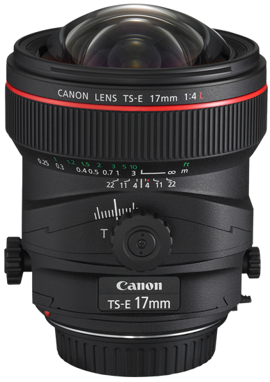 Canon 17mm TS-E F4 L Tilt-Shift Lens