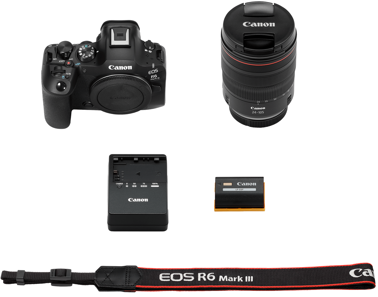 Canon EOS R6 Mark III Mirrorless Camera with 24-105mm f/4 Lens