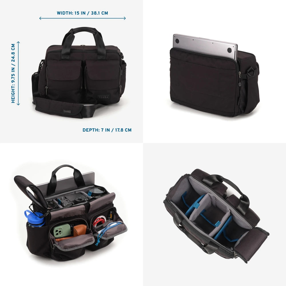 Tenba DNA v2 Shoulder Bag 14 - Black, gallery image 2