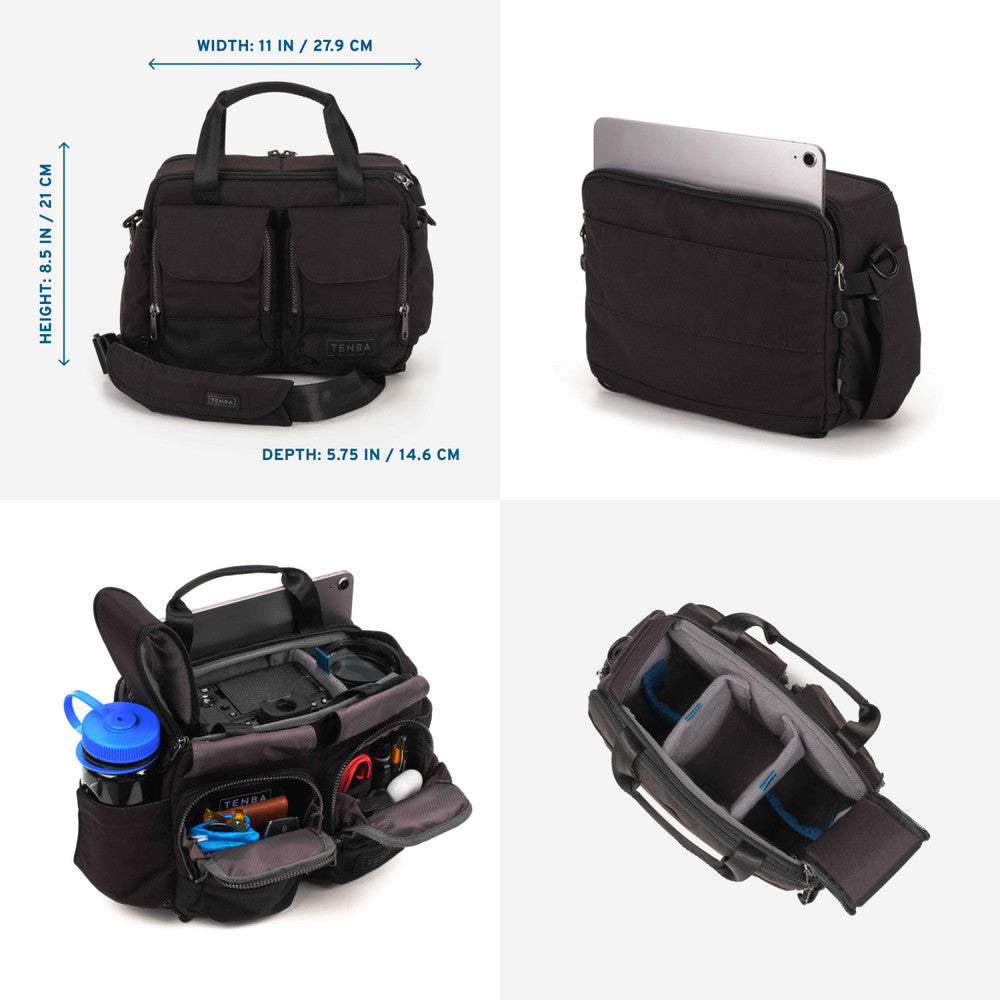 Tenba DNA v2 Shoulder Bag 10 - Black, gallery view 2