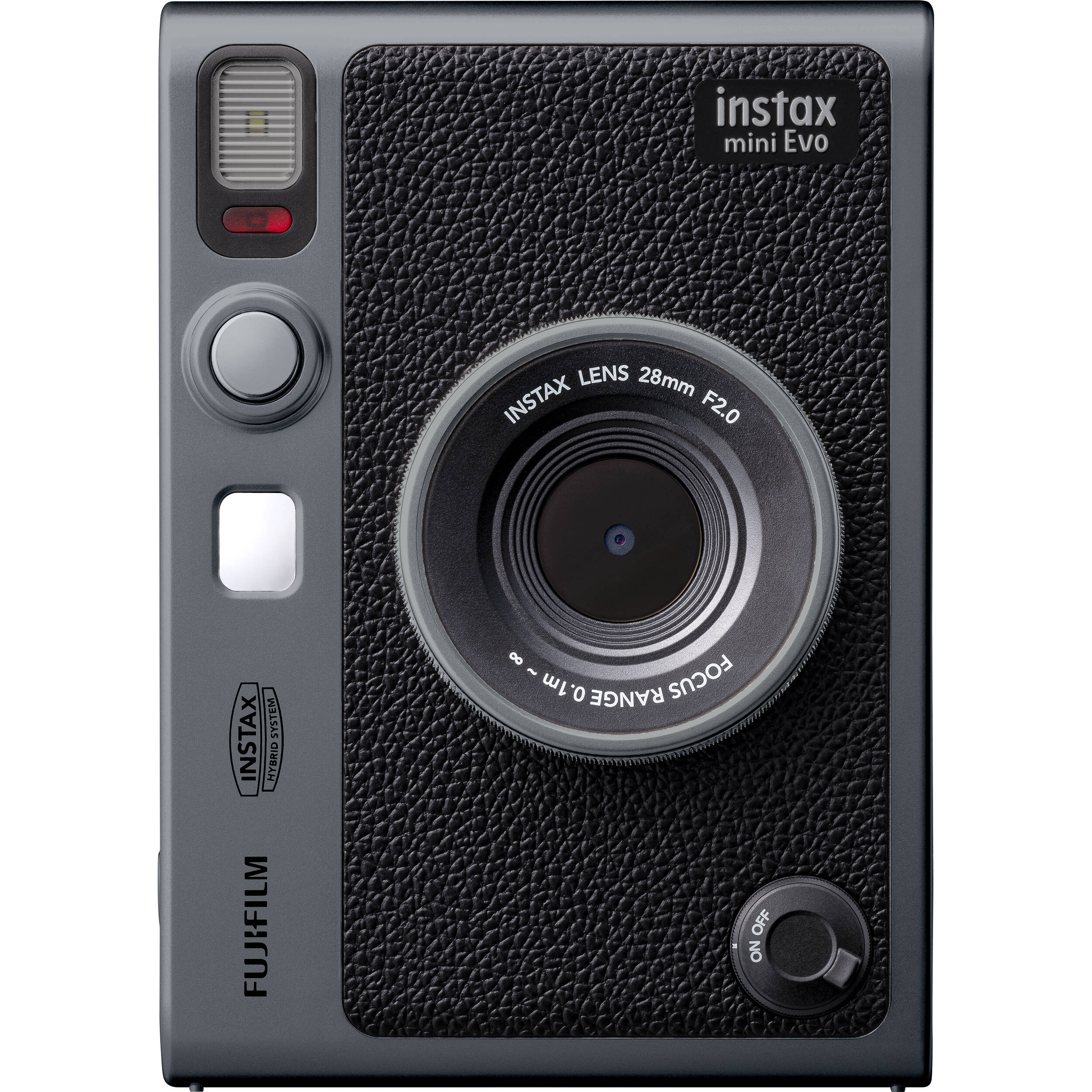 FUJIFILM instax mini Evo ダークブラック Fujifilm Instax Mini EVO Hybrid Black Instant Camera - Walmart.com