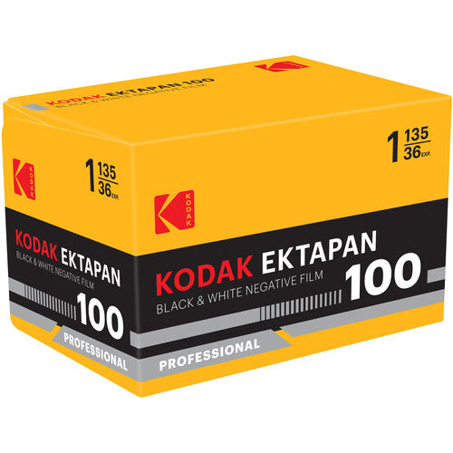 Kodak Ektapan 100 Black & White Negative Film (35mm Roll, 36 Exposures)