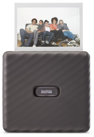FUJIFILM INSTAX WIDE LINK Smartphone Printer (Mocha Gray)