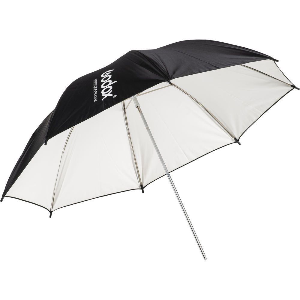 Godox Reflector Umbrella (Black/White, 40")