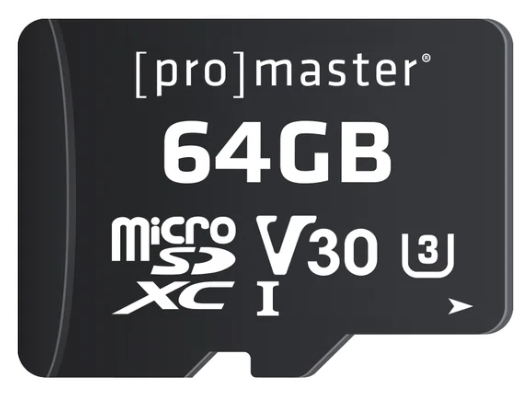 Micro SDXC 64GB Advanced UHS-I V30 Memory Card