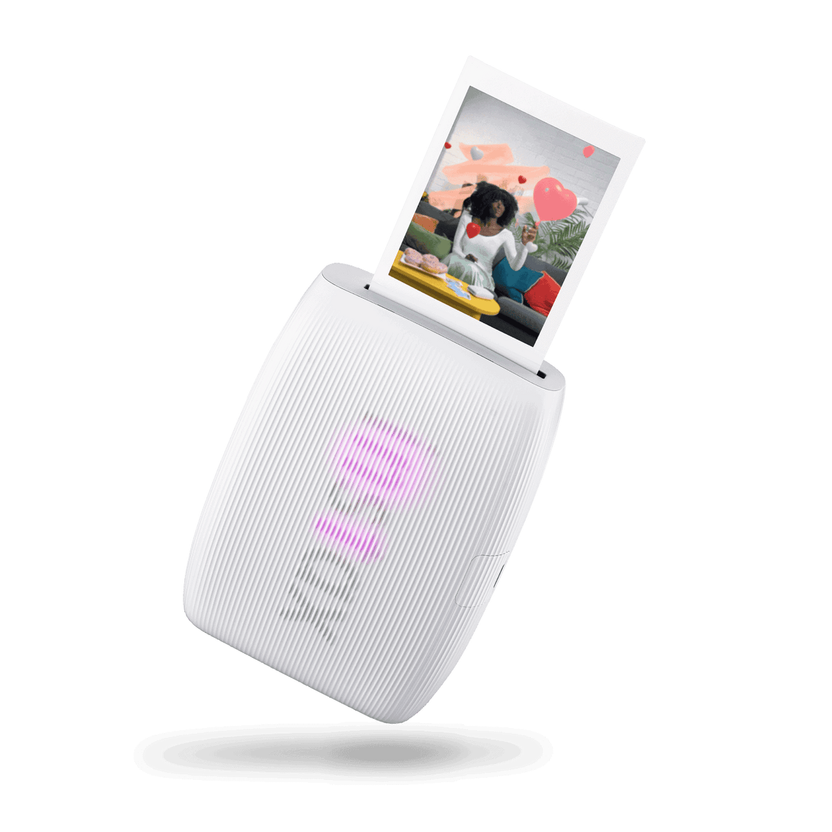 instax mini Link 3 in Clay White, product view 1