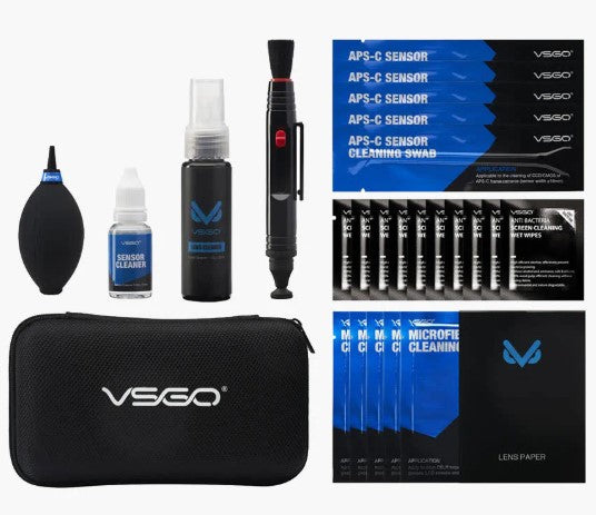 VSGO CAMERA LENS SENSOR CLEANING PORTABLE KIT FULL FRAME