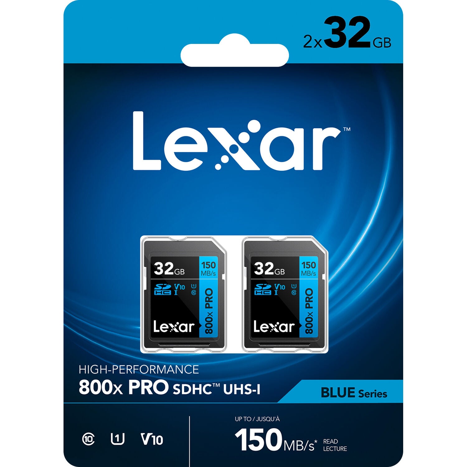 Lexar Professional SDHC 32GB 800x PRO 2-Pack Promaster 80592