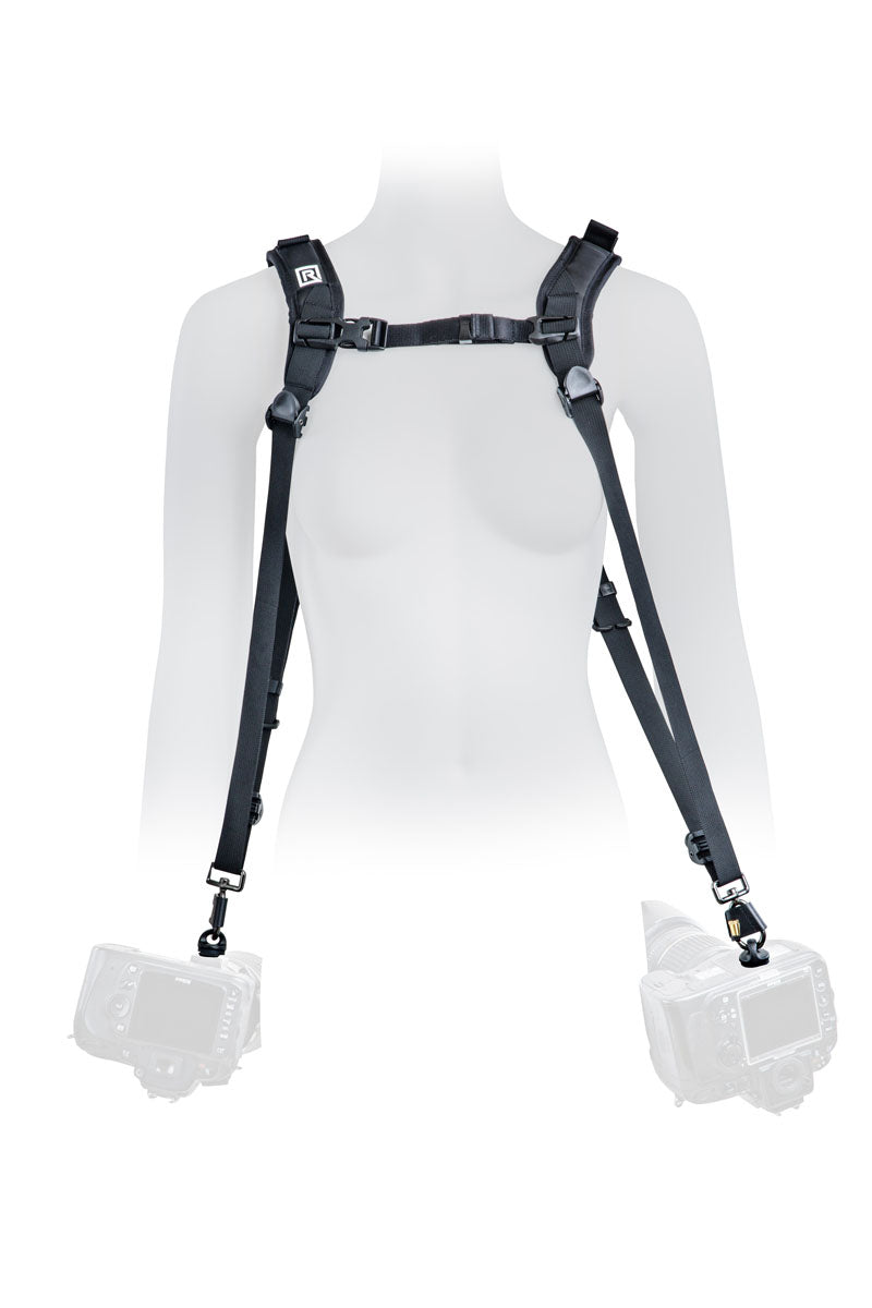 BlackRapid Double X eXtra Comfort Camera Harness (Slim Fit)