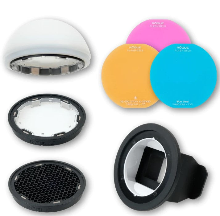 Rogue Photographic Design Round Flash Kit + Flash Adapter (Small)