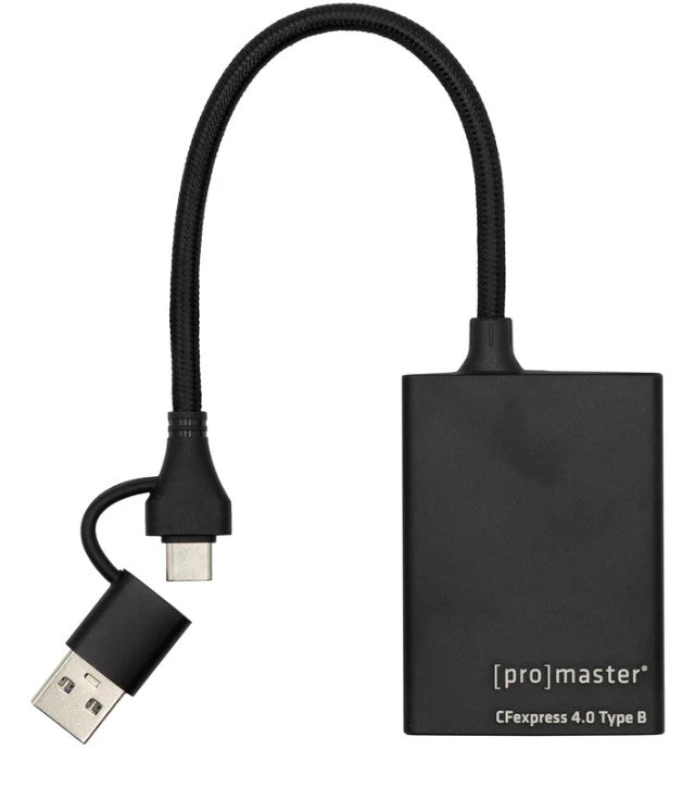 Promaster 84505 CFexpress Type B Card Reader - USB-C & USB-A