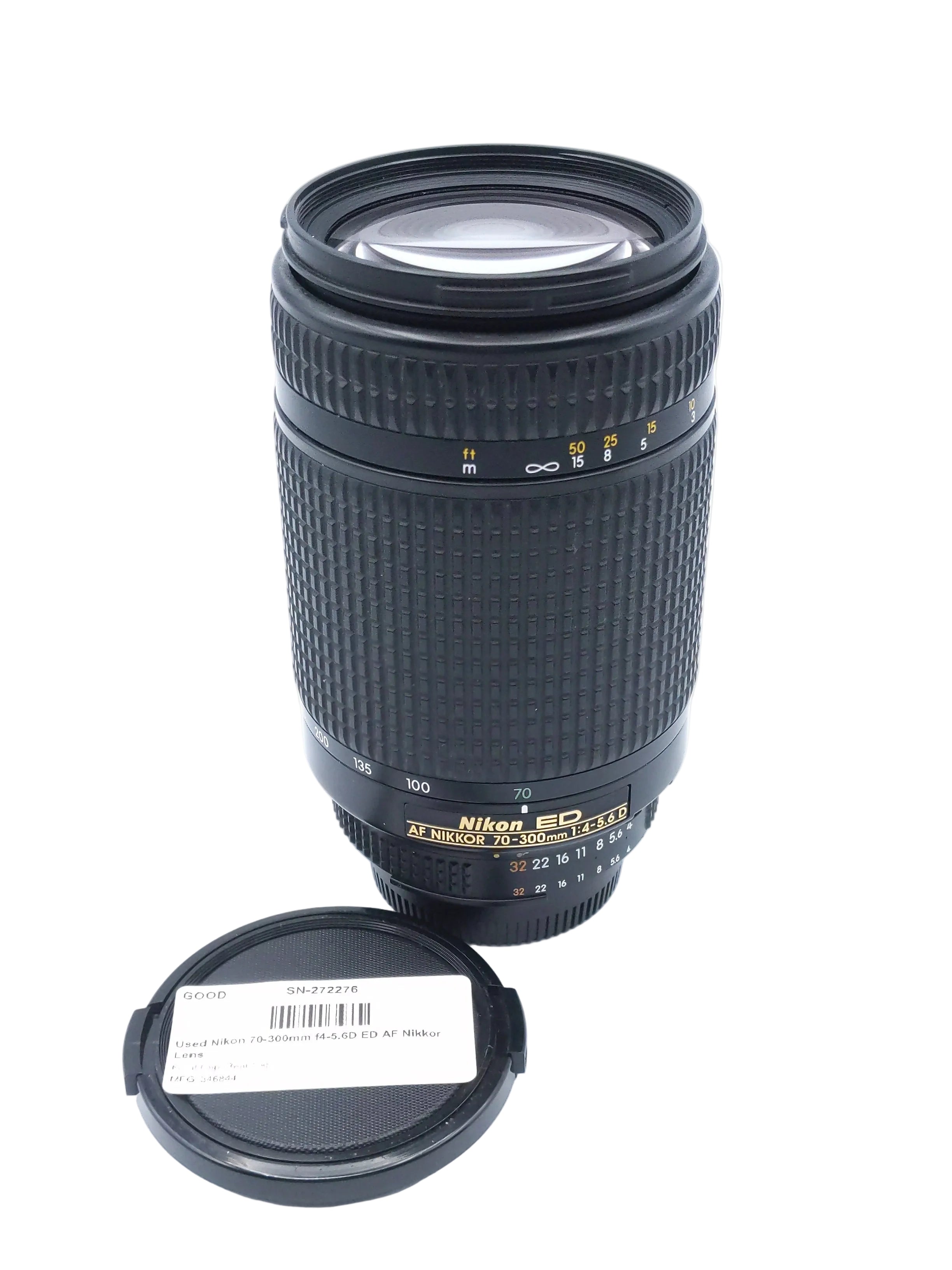 Used Nikon 70-300mm f4-5.6D ED AF Nikkor Lens