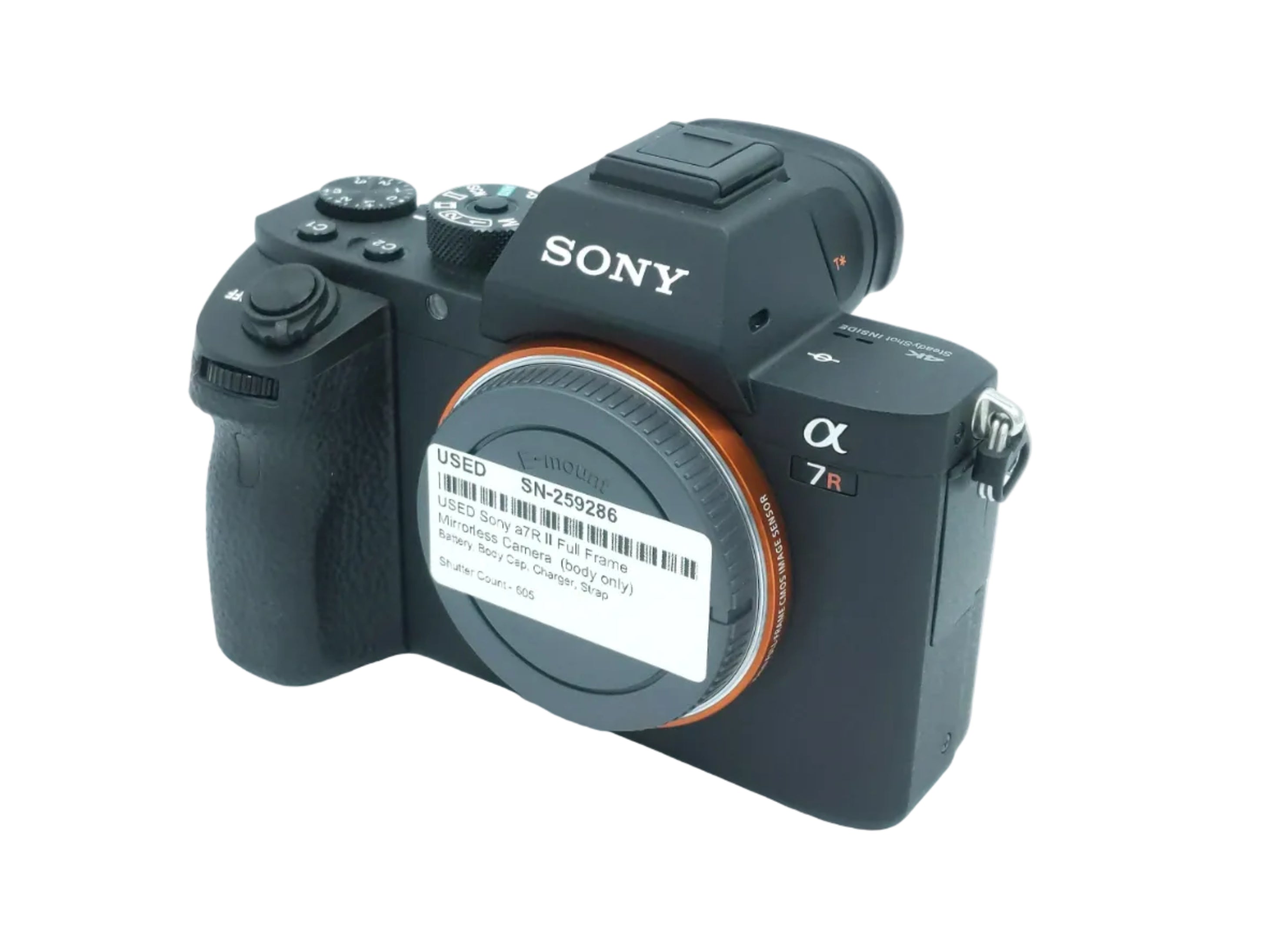 USED Sony a7R II Full Frame Mirrorless Camera (body only)