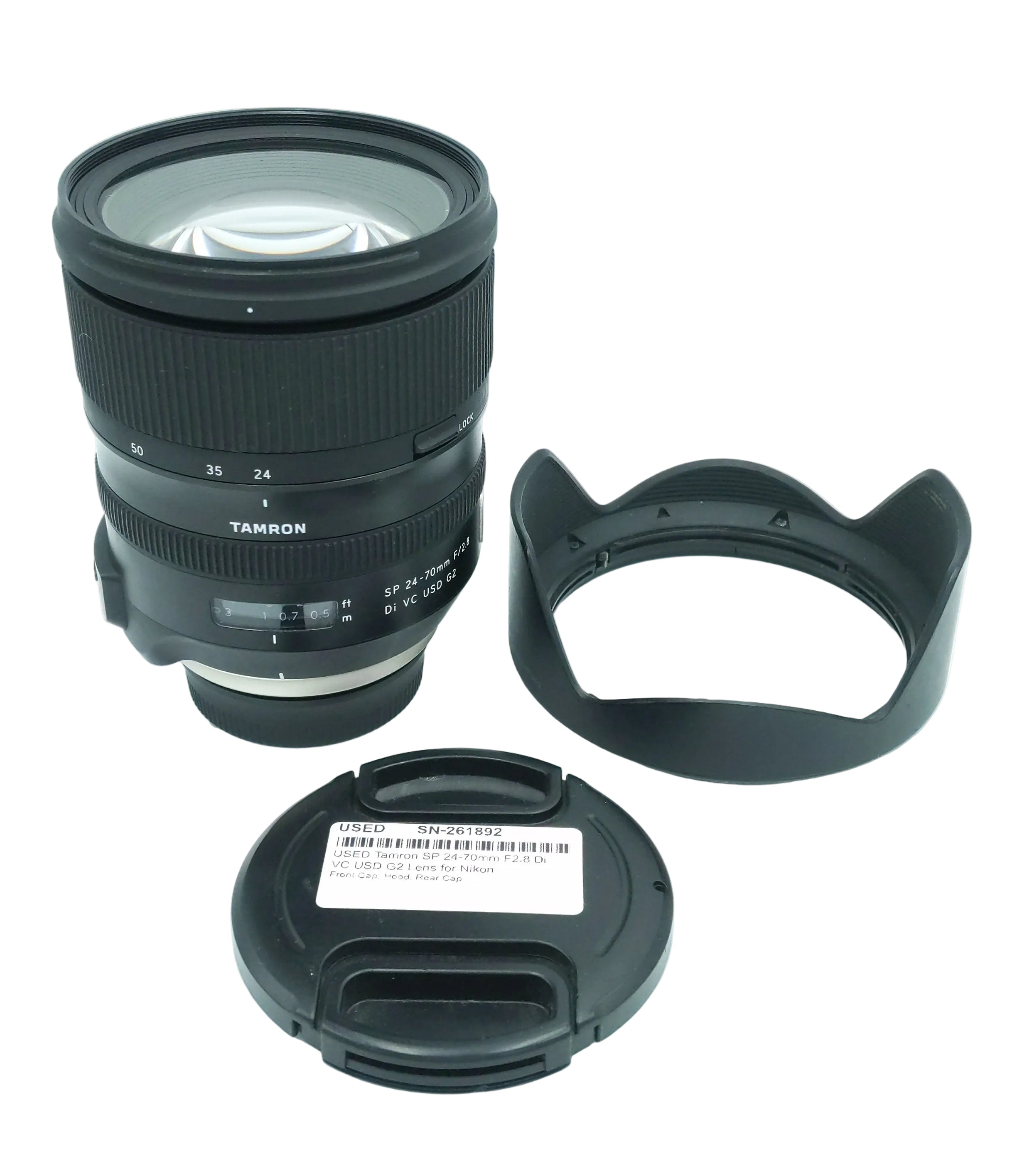 USED Tamron SP 24-70mm F2.8 Di VC USD G2 Lens for Nikon