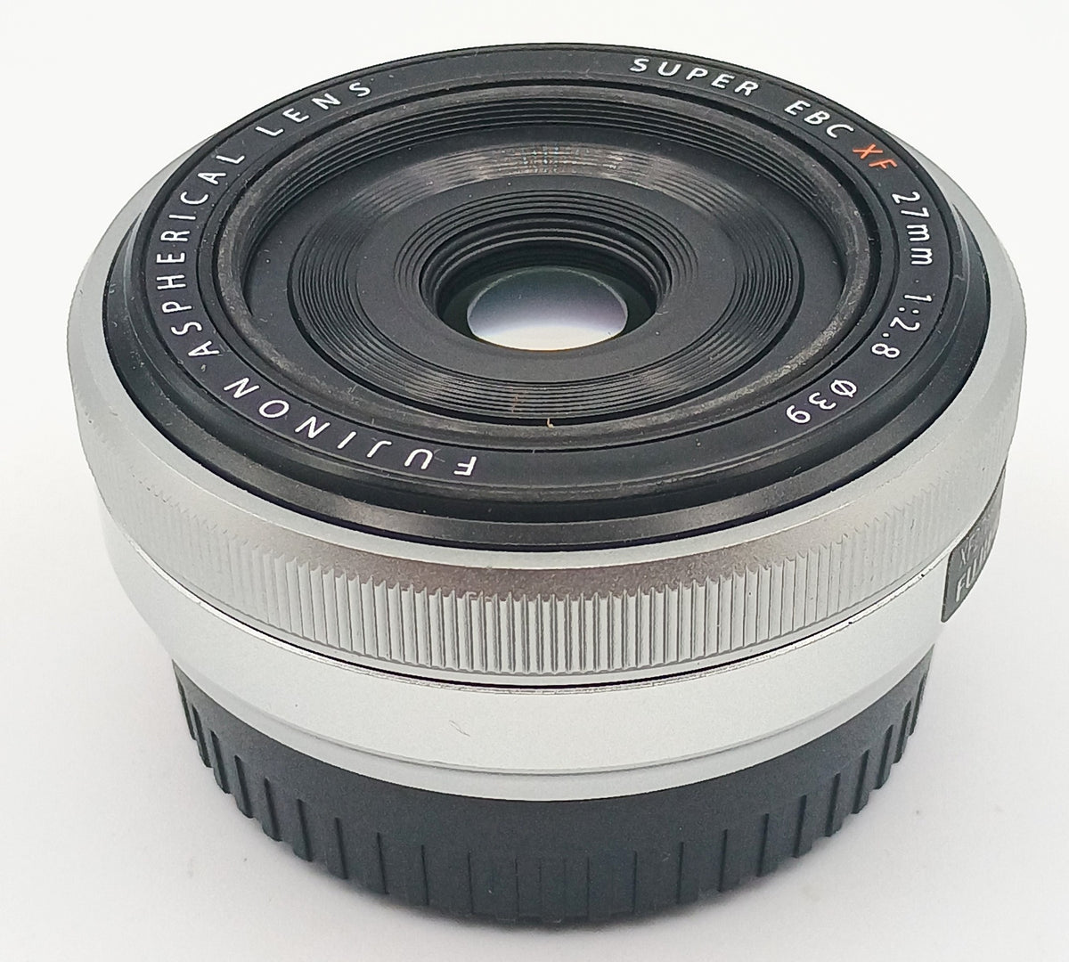 USED Fujifilm 27mm F2.8 XF Fujinon Lens Silver