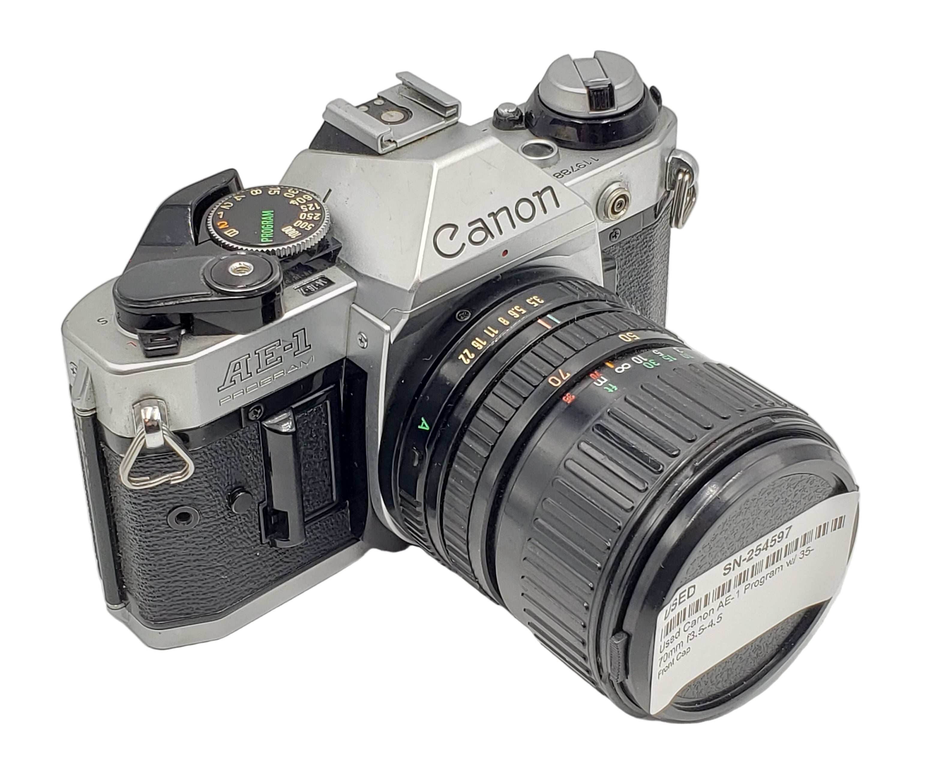 Used Canon AE-1 Program w/ 35-70mm f3.5-4.5