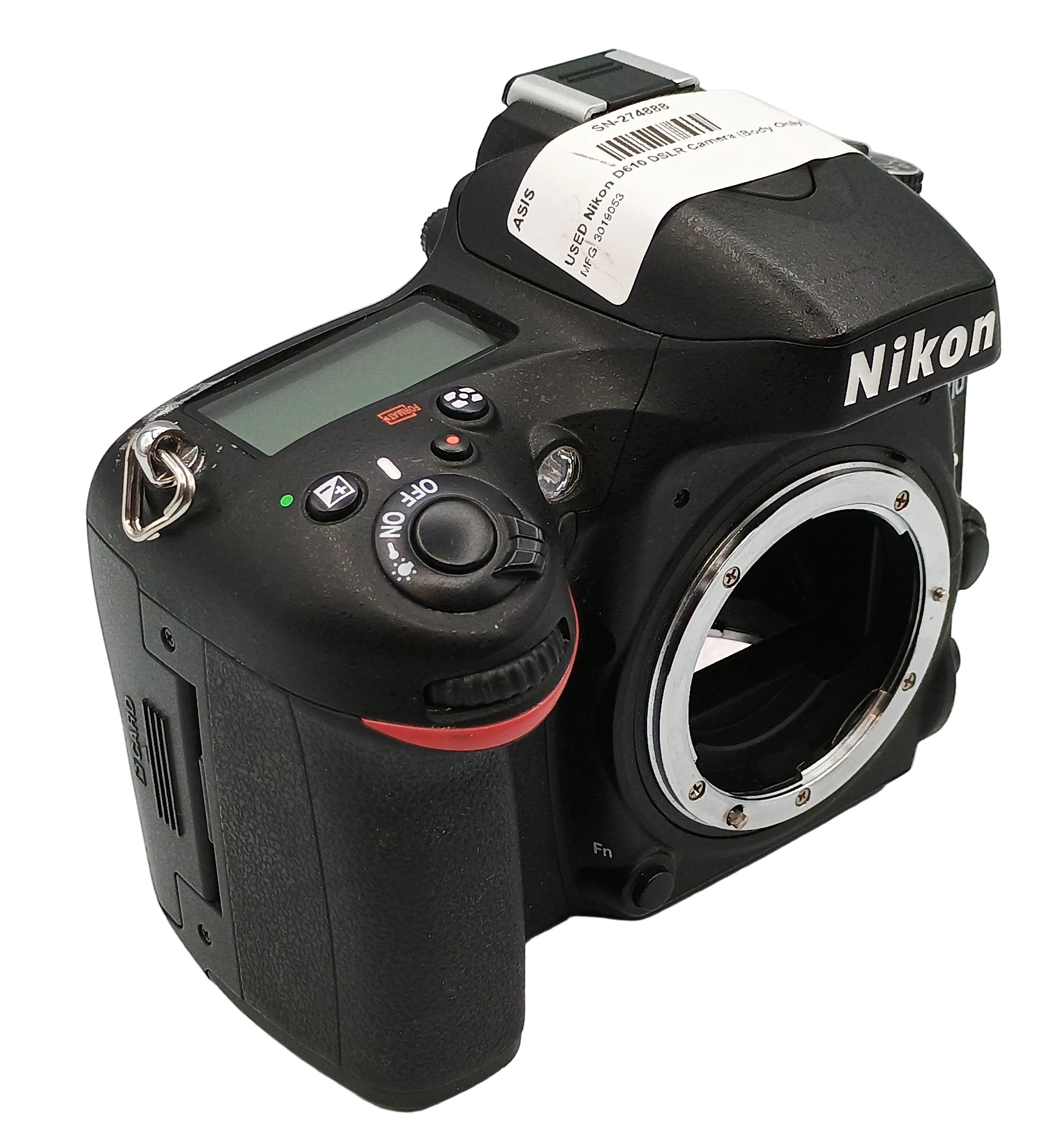 USED Nikon D610 DSLR Camera (Body Only)
