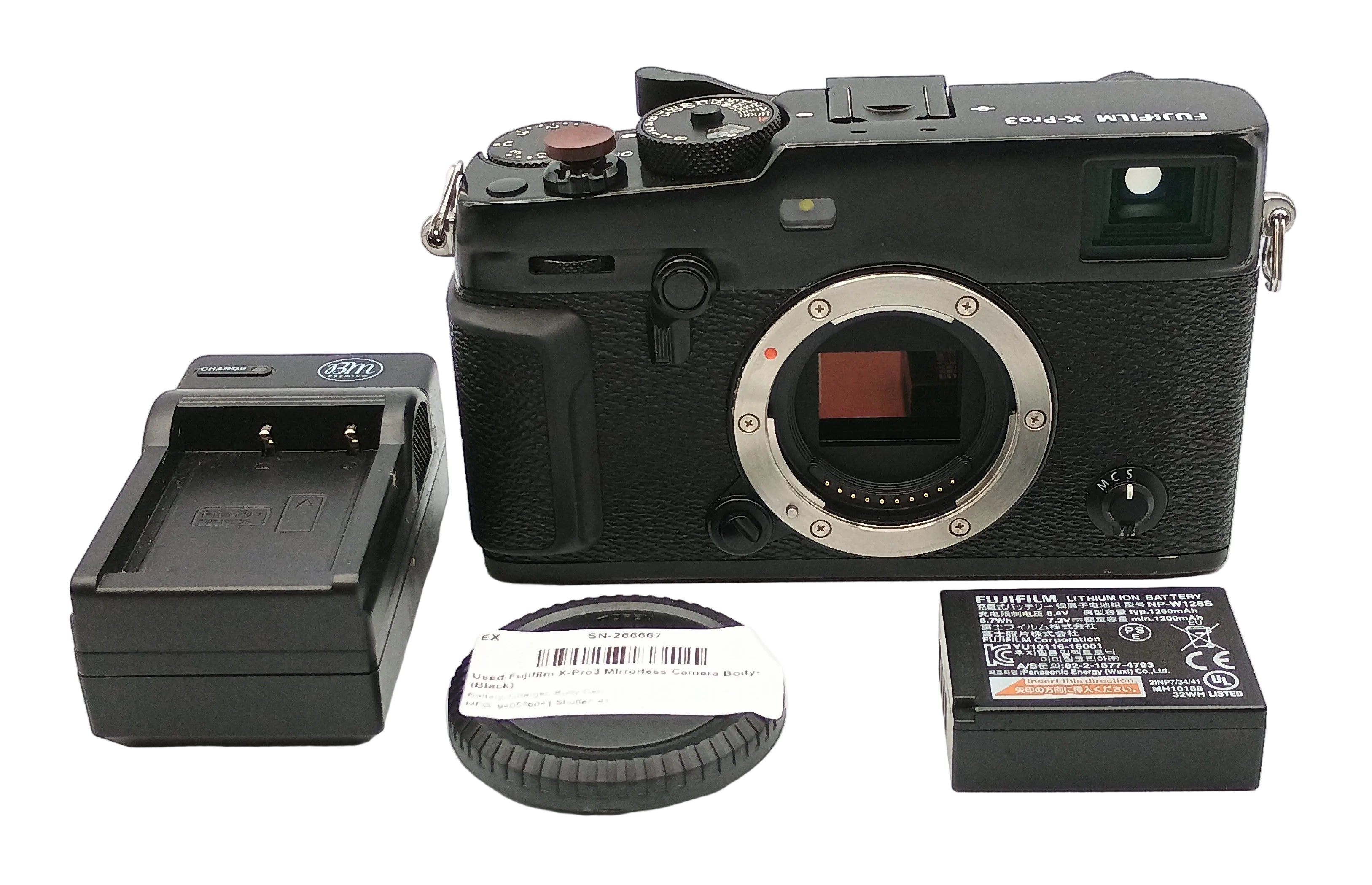 Used Fujifilm X-Pro3 Mirrorless Camera Body (Black)