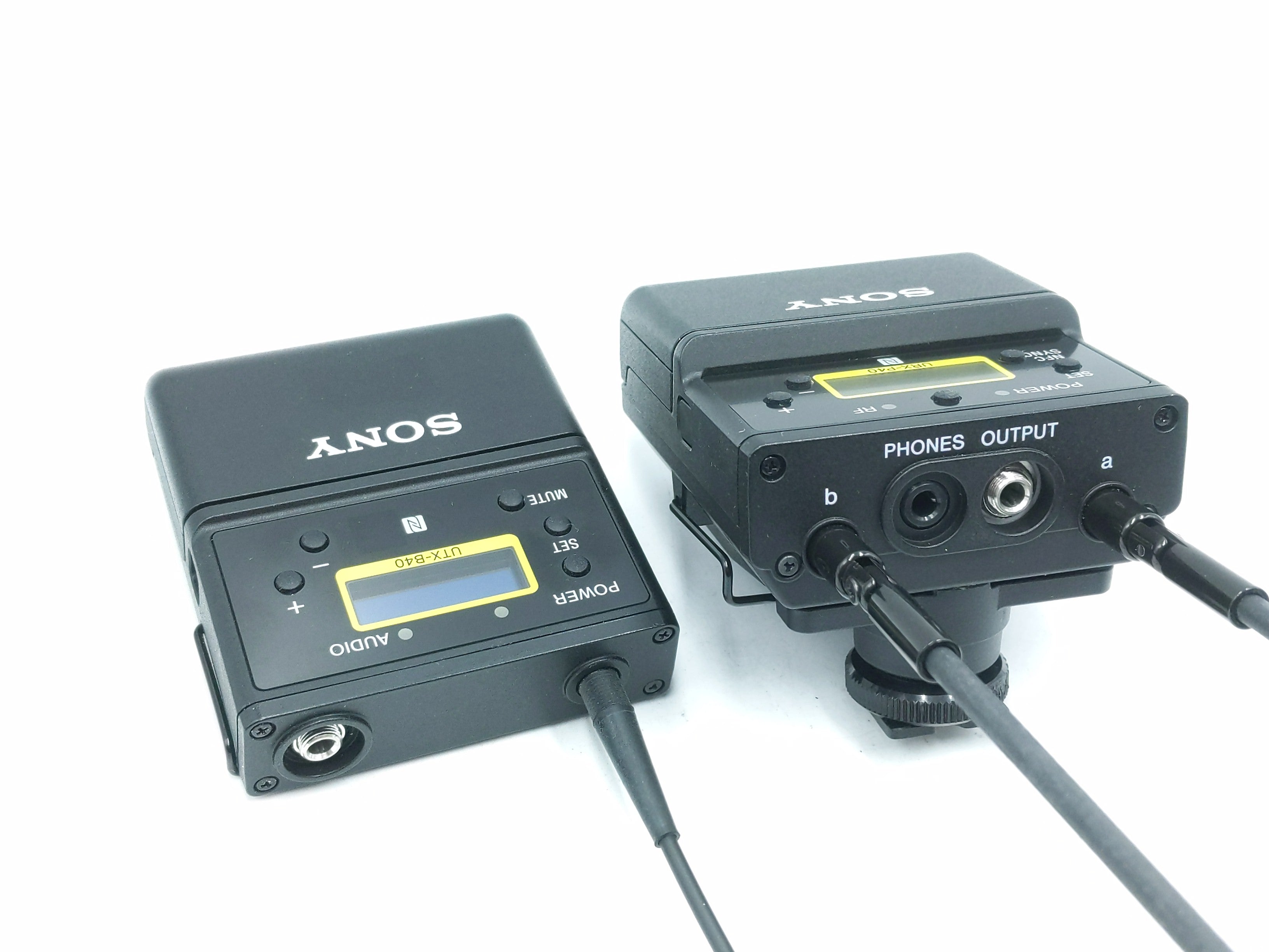 USED Sony UTX-B40 Wireless Bodypack Transmitter with Omni Lavalier Mic (UC14: 470 to 542 MHz)