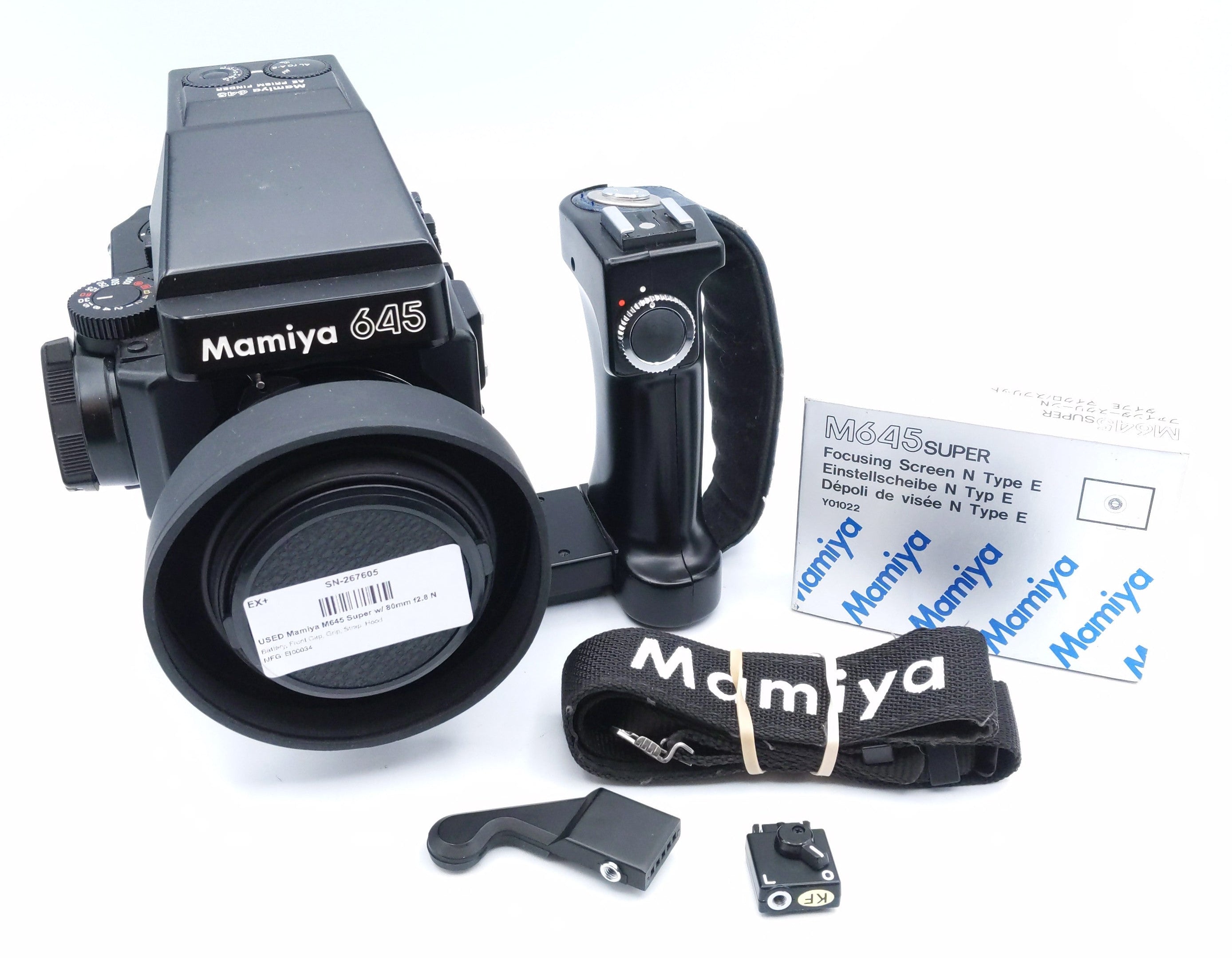 USED Mamiya M645 Super w/ 80mm f2.8 N