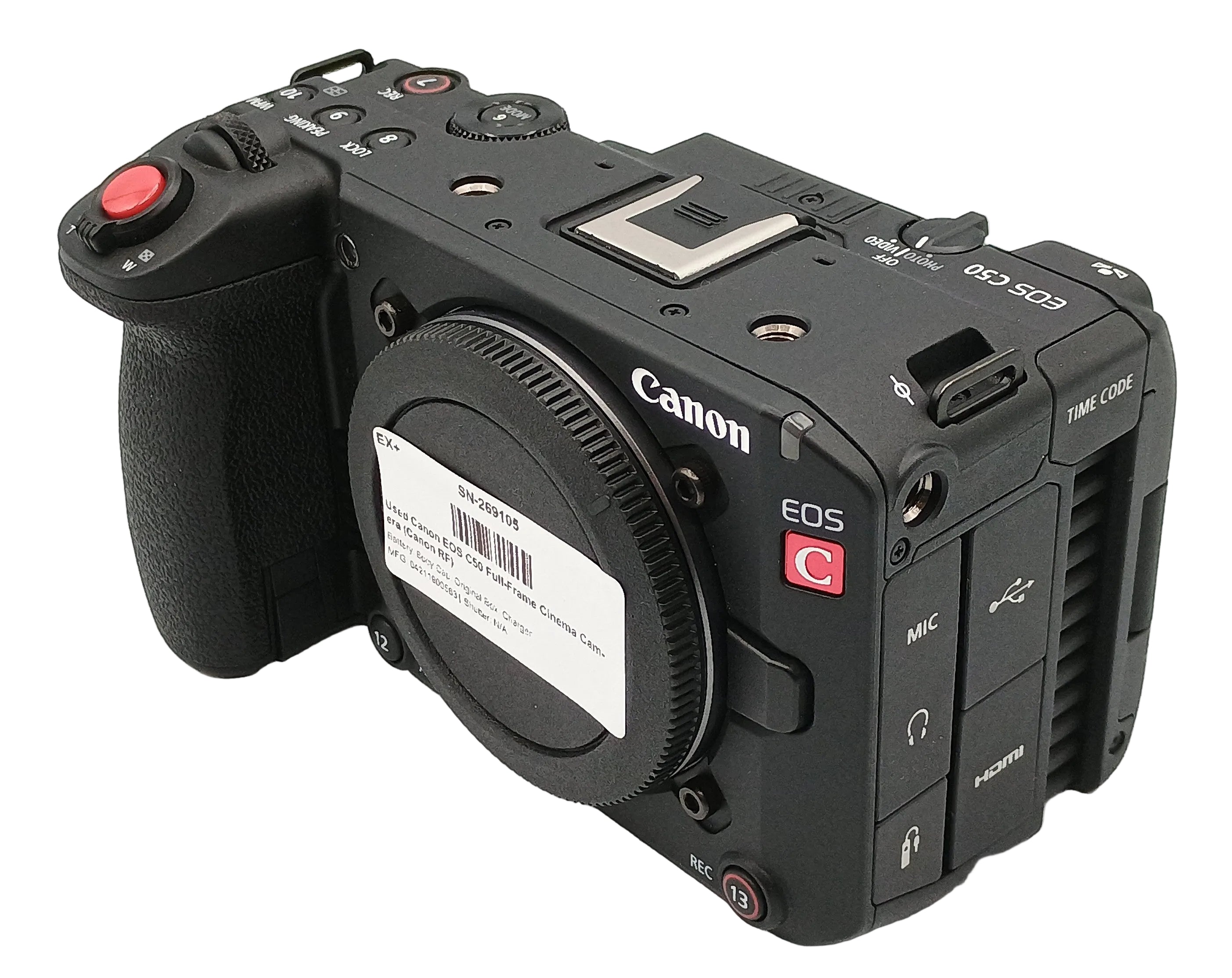 Used Canon EOS C50 Full-Frame Cinema Camera (Canon RF)