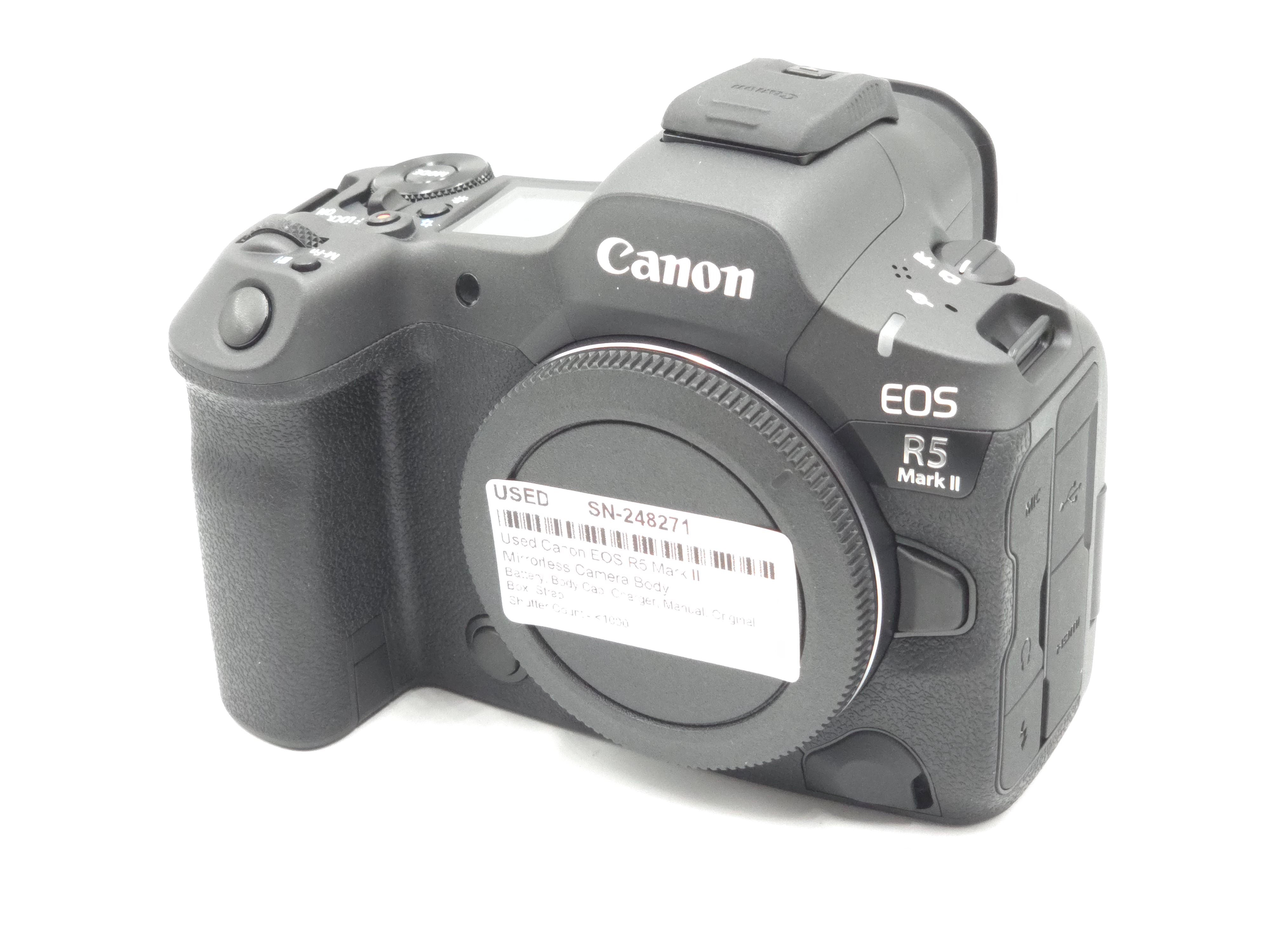 Used Canon EOS R5 Mark II Mirrorless Camera Body