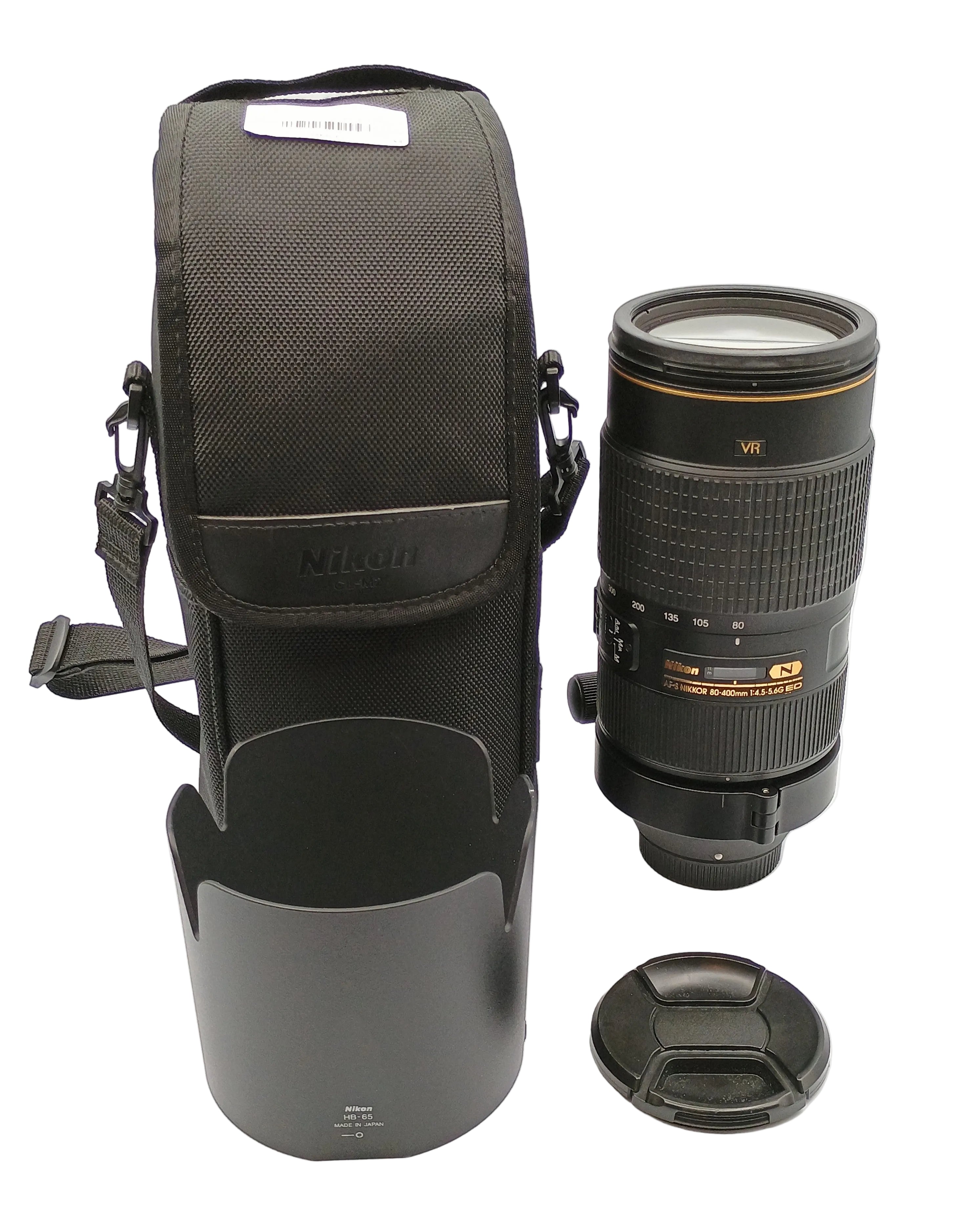 USED Nikon 80-400mm F4.5-5.6 G ED VR Lens