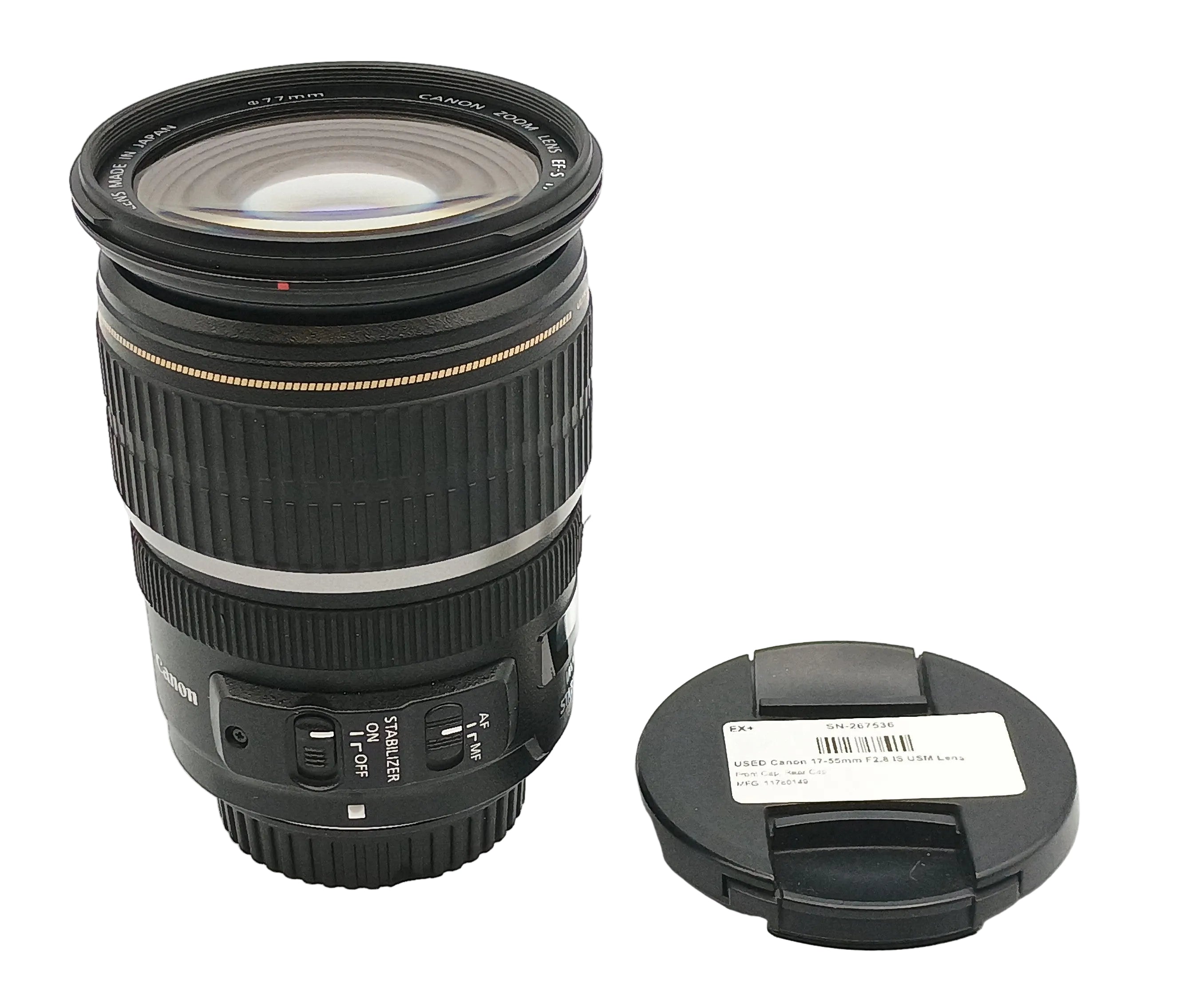 USED Canon 17-55mm F2.8 IS USM Lens