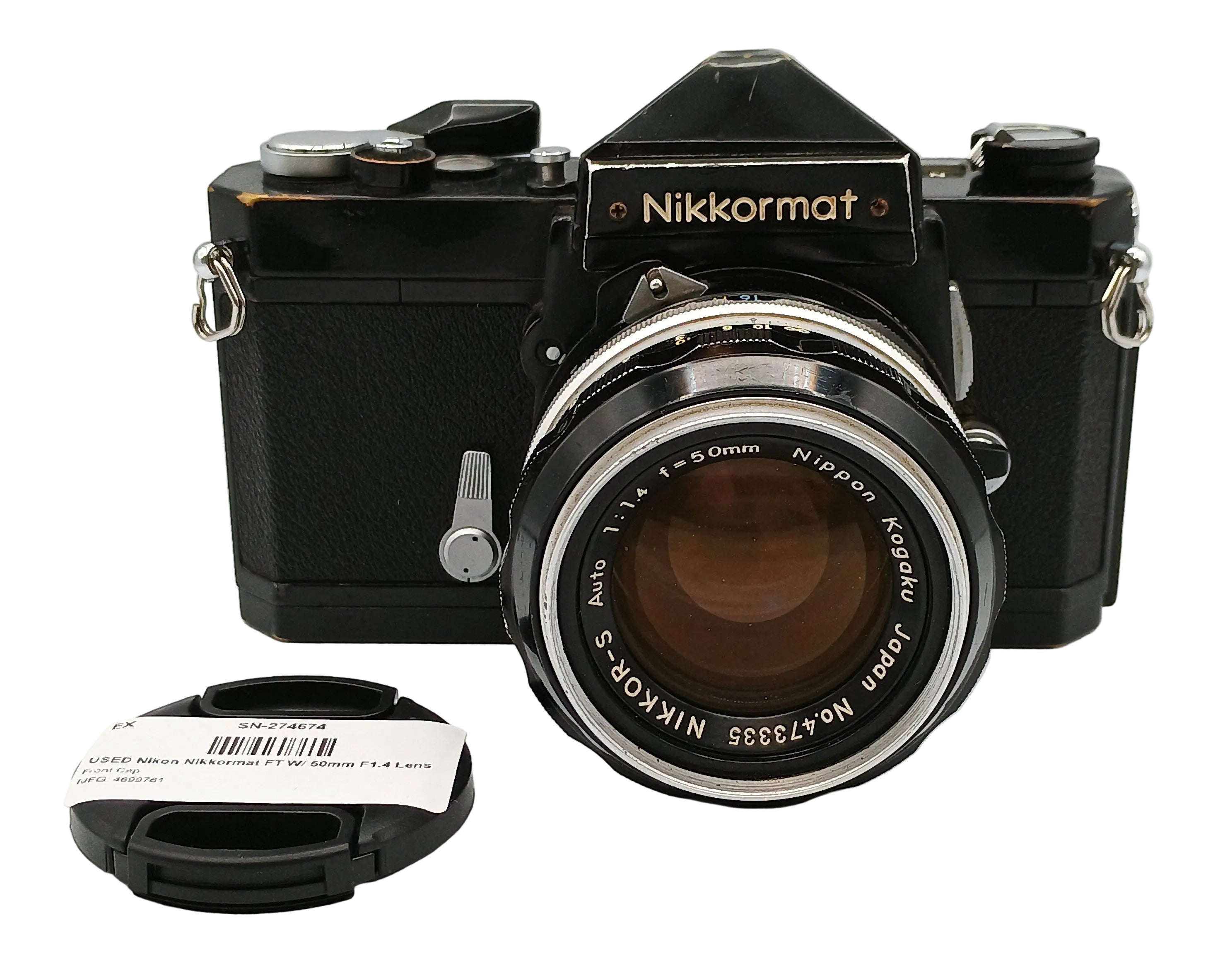 USED Nikon Nikkormat FT W/ 50mm F1.4 Lens