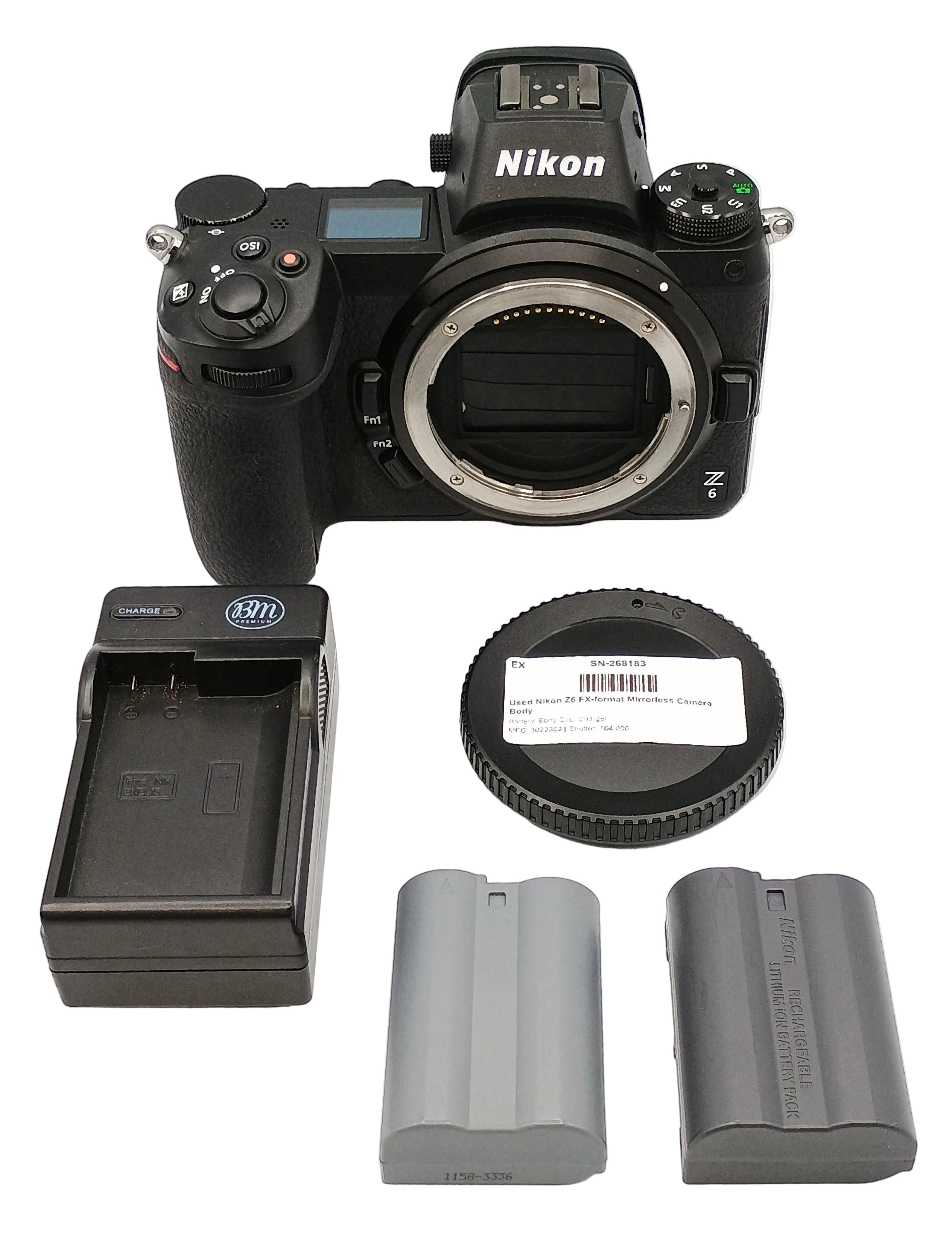 Used Nikon Z6 FX-format Mirrorless Camera Body